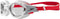 Speedo Biofuse 2.0 Clear/Rood Unisex Zwembril - Maat One Size