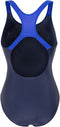 speedo Sports Logo Medalist Badpak Dames blauw Maat S