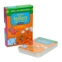 Speel- en leerkaarten - Ik leer tellen van 1 tot 10 (+3 j.)