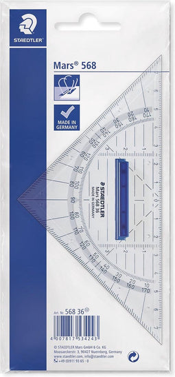 Speelgoed | Creatief / Artwork / Diy - Geodriehoek. Met Handvat. Polystyreen. 16