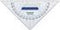 Speelgoed | Creatief / Artwork / Diy - Geodriehoek. Met Handvat. Polystyreen. 16