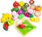 Speelgoed eten - houten fruit set - om te snijden - 20 stuks