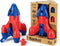 Speelgoed raket blauw - Green Toys