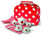 Speelgoed Theeserviesje in Koffer - Theeset Porselein - Lieveheersbeestje - Simply for Kids