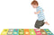 Speelkleed Letters en Cijfers 40x150cm, Set van 5