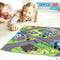 Speelkleed Speed & Go Accessoires Auto's Weg Stof Plastic (6 Stuks)