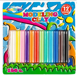 Speelklei 12 verschillende kleuren - klei speelset -