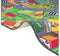 Speelmat - Speelkleed -120 x 150 cm - speeltapijt -- little village