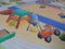 Speelmat -speelkleed - speeltapijt paardenmanege 100x150cm
