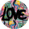 Melli Mello Spell me Love Wall Circle Pink