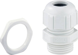 Spelsberg 22744001 Wartel Slagvast, Met trekontlasting, Met borgmoer M40 Kunststof Lichtgrijs 1 stuk(s)