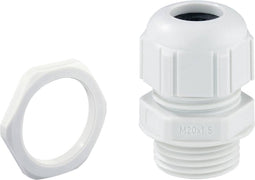 Spelsberg 22944001 Wartel Slagvast, Met trekontlasting, Met borgmoer M40 Kunststof Lichtgrijs 1 stuk(s)