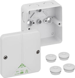 Spelsberg Abox-i m 025-L Verbindingsdoos (l x b x h) 82 x 82 x 51 mm Grijs IP66 1 stuk(s)