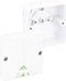 Spelsberg Abox-i m 025-L/w Verbindingsdoos (l x b x h) 82 x 82 x 52 mm Wit IP66 1 stuk(s)