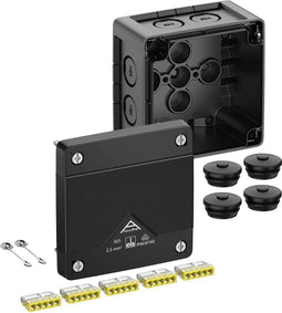 Spelsberg Abox Pro 025-2,5²/sw Aftakkast (l x b x h) 92 x 92 x 60 mm Zwart IP66, IP67, IP69 1 stuk(s)