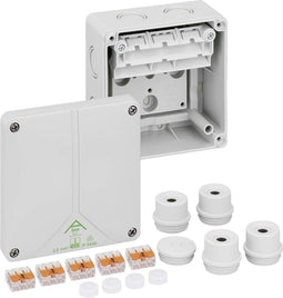 Spelsberg Abox SL 2,5²/4² Verbindingsdoos (l x b x h) 110 x 110 x 67 mm Grijs IP65 1 stuk(s)