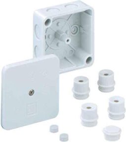 Spelsberg WK 007-L Verbindingsdoos (l x b x h) 80 x 80 x 38 mm Grijs IP54 1 stuk(s)