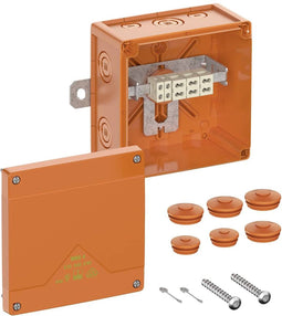 Spelsberg WKE 4 - Duo 5/3 x 6q Aftakkast (l x b x h) 150 x 150 x 85 mm Oranje IP66 1 stuk(s)