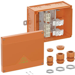 Spelsberg WKE 6 T 2D01 Aftakkast (l x b x h) 250 x 200 x 120 mm Oranje IP66 1 stuk(s)