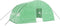 vidaXL - Tuinkas - met - stalen - frame - 24 - m² - 6x4x2,85 - m - groen