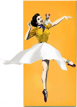 Spextrum Tissue Up Girl - tissuehouder - oranje