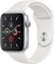 Apple Watch Series 5 refurbished door Renewd - A Grade (zo goed als nieuw) - 44mm - Zilver/Wit