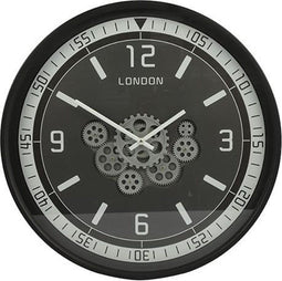 Wandklok London - industriele klok - klok 60 cm