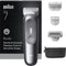 Braun Body Groomer Series 7 BG7550 - Trimmen & Scheren - Waterdicht - Grijs