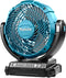 Makita DCF102Z - Ventilator - Compact met zwenkfunctie en timer - 180 mm propeller