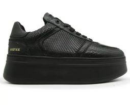 Nubikk Bayou - Lage Sneakers - Platform - Zwart