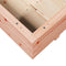 vidaXL - Plantenbak - 90x60x26,5 - cm - massief - douglashout