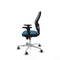 Piqueras y Crespo 2D086G0 - Gaming stoel - Hoogteverstelbaar met armleuning - Grijs Groene benzine