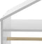 Sphera Kledingkast op Wieltjes - 120 x 80,5 x 36 cm - Wit