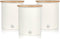 Swan Nordic Opbergblikken - Set van 3 - Wit