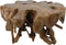 Spider Coffee Table - 80x80x40cm - Teak Root