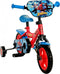 Spider-Man Kinderfiets - Jongens - 10 inch - Rood/Blauw - Doortrapper