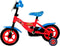 Spider-Man Kinderfiets - Jongens - 10 inch - Rood/Blauw - Doortrapper