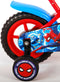 Spider-Man Kinderfiets - Jongens - 10 inch - Rood/Blauw - Doortrapper