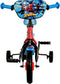 Spider-Man Kinderfiets - Jongens - 10 inch - Rood/Blauw - Doortrapper