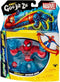 Spiderman Glow Surge 11 cm - Heroes Of Goo Jit Zu - Marvel - Lichtgevend En Uitbreidbaar Beeldje