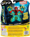 Spiderman Glow Surge 11 cm - Heroes Of Goo Jit Zu - Marvel - Lichtgevend En Uitbreidbaar Beeldje