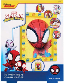 Spidey 3D paper craft diamond painting
