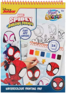 Spidey water verfset boek