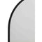 Spiegel 90x5x150 cm FERES mat zwart