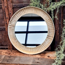 Spiegel Brass Antique Rond 62 cm