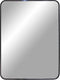 Spiegel Madrid - Spiegel met zwarte messing look lijst 50x70 cm