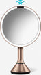 Spiegel met Sensor, Rond, 5x Vergroting, Rose Goud - Simplehuman