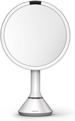 Spiegel met Sensor, Rond, 5x Vergroting, Wit - Simplehuman