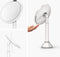 Spiegel met Sensor, Rond, 5x Vergroting, Wit - Simplehuman