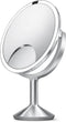 Spiegel met Sensor, Trio Max, 1x-5x-10x Vergroting, Zilver - Simplehuman